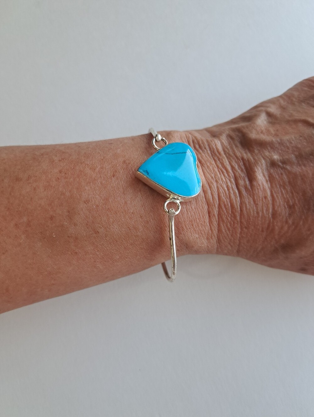 FRESH. Turquoise/Silver Bracelet